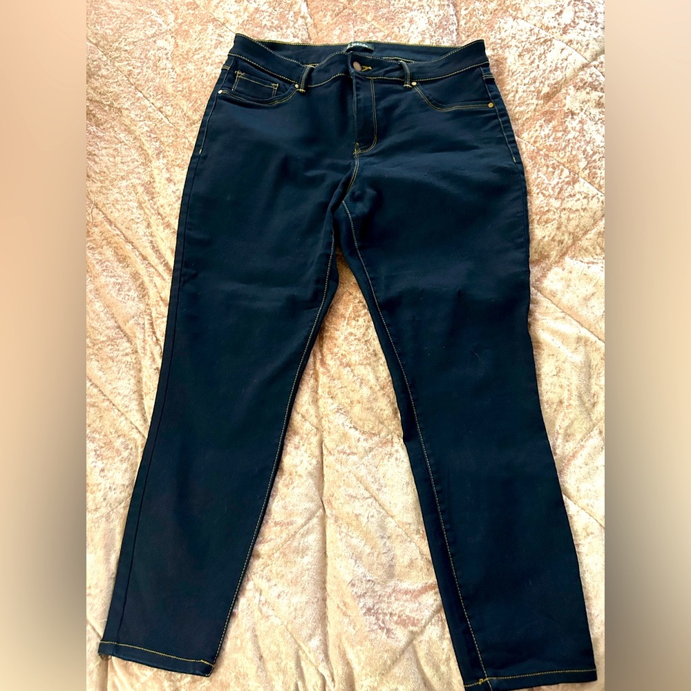 d.jeans high rise skinny jeans. 
Like new size 14